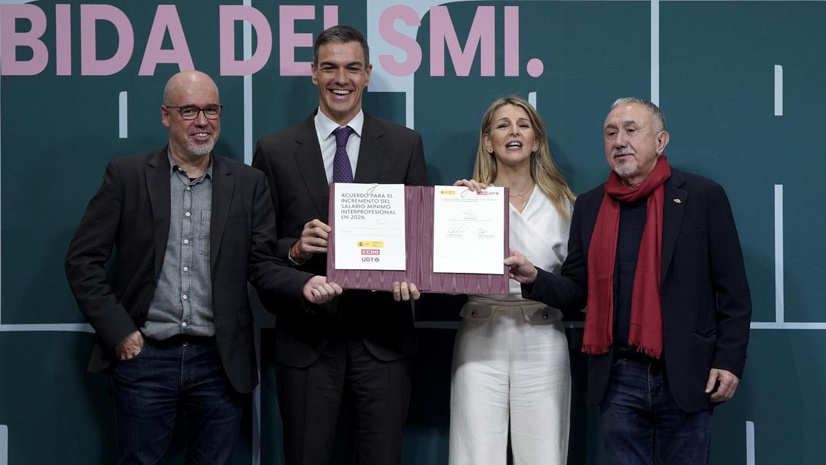 los trabajadores canarios que cobren el Salario Mínimo Interprofesional no tendrán que tributar el IRPF en la Declaración de la Renta