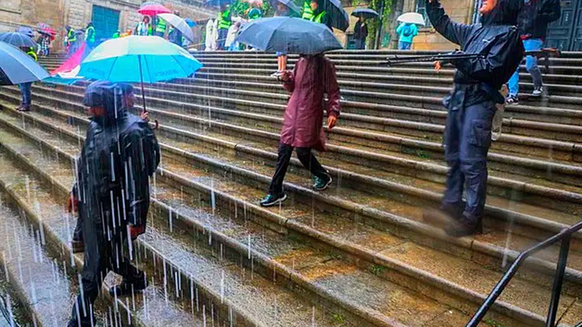 Las lluvias se intensificarán en Andalucía.