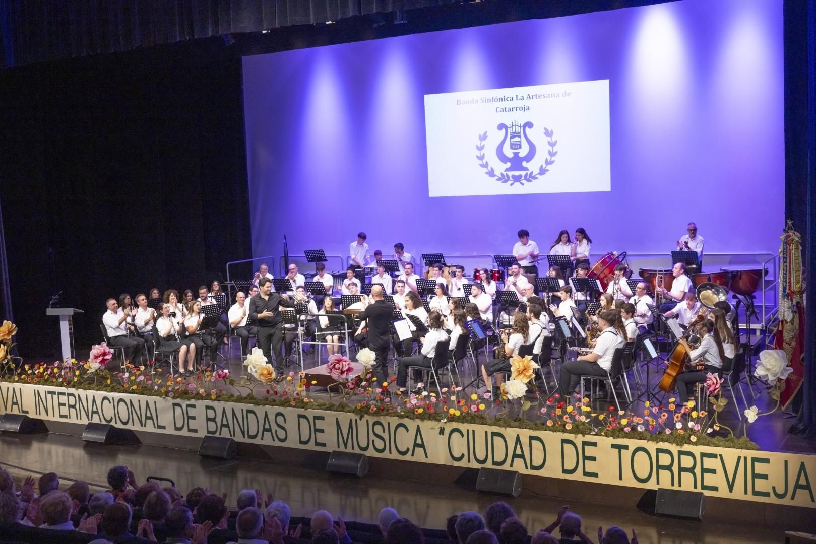 Las bandas de música de Paiporta y Catarroja, protagonistas del Festival Internacional de Bandas Ciudad de Torrevieja