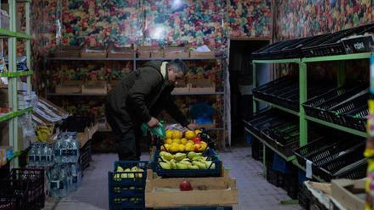 Un banco de alimentos.