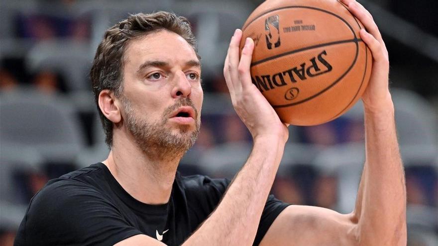 Pau Gasol vuelve a entrenarse con balón y abre un rayo de esperanza sobre su vuelta