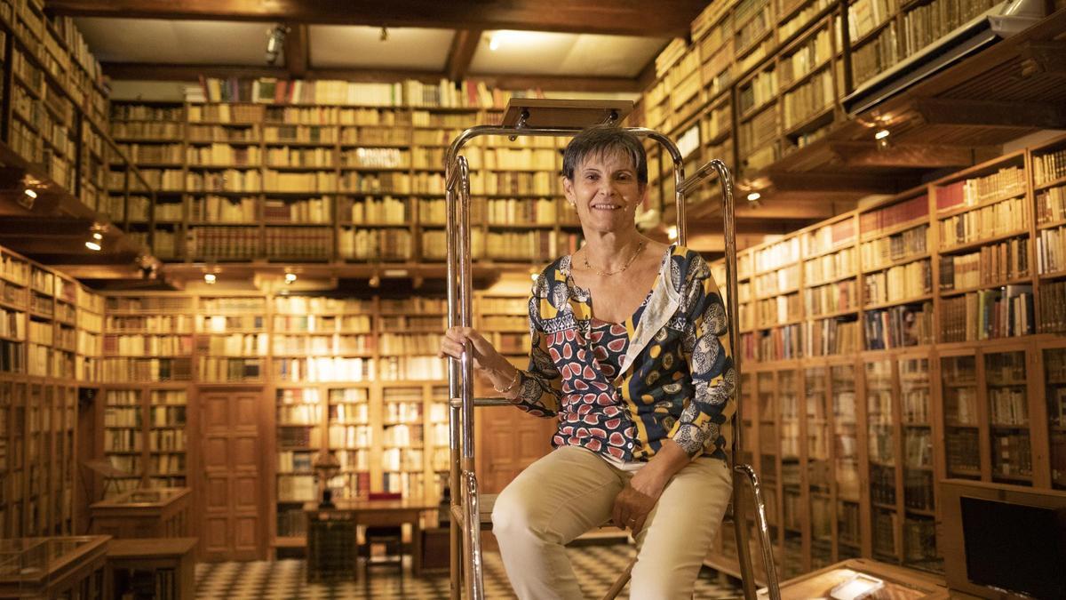 Era l'octubre del 1986 quan Inés Padrosa va convertir-se en la bibliotecària d'una de les biblioteques privades més importants del país.