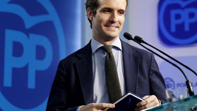 Pablo Casado, hoy.
