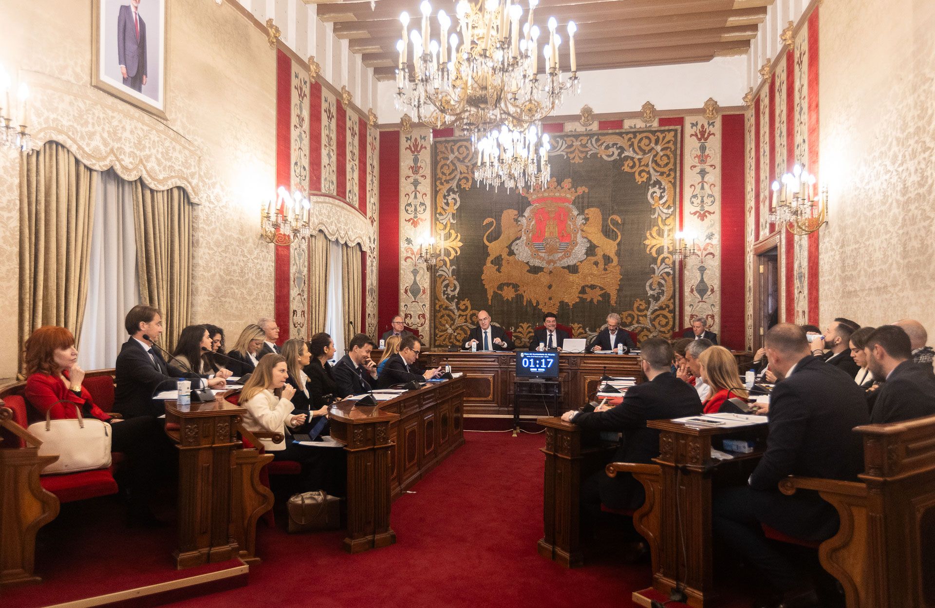 Pleno del Ayuntamiento de Allicante