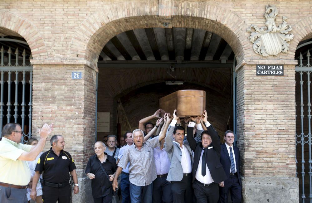 Último adiós a 'Canito' en la plaza de toros de Valencia