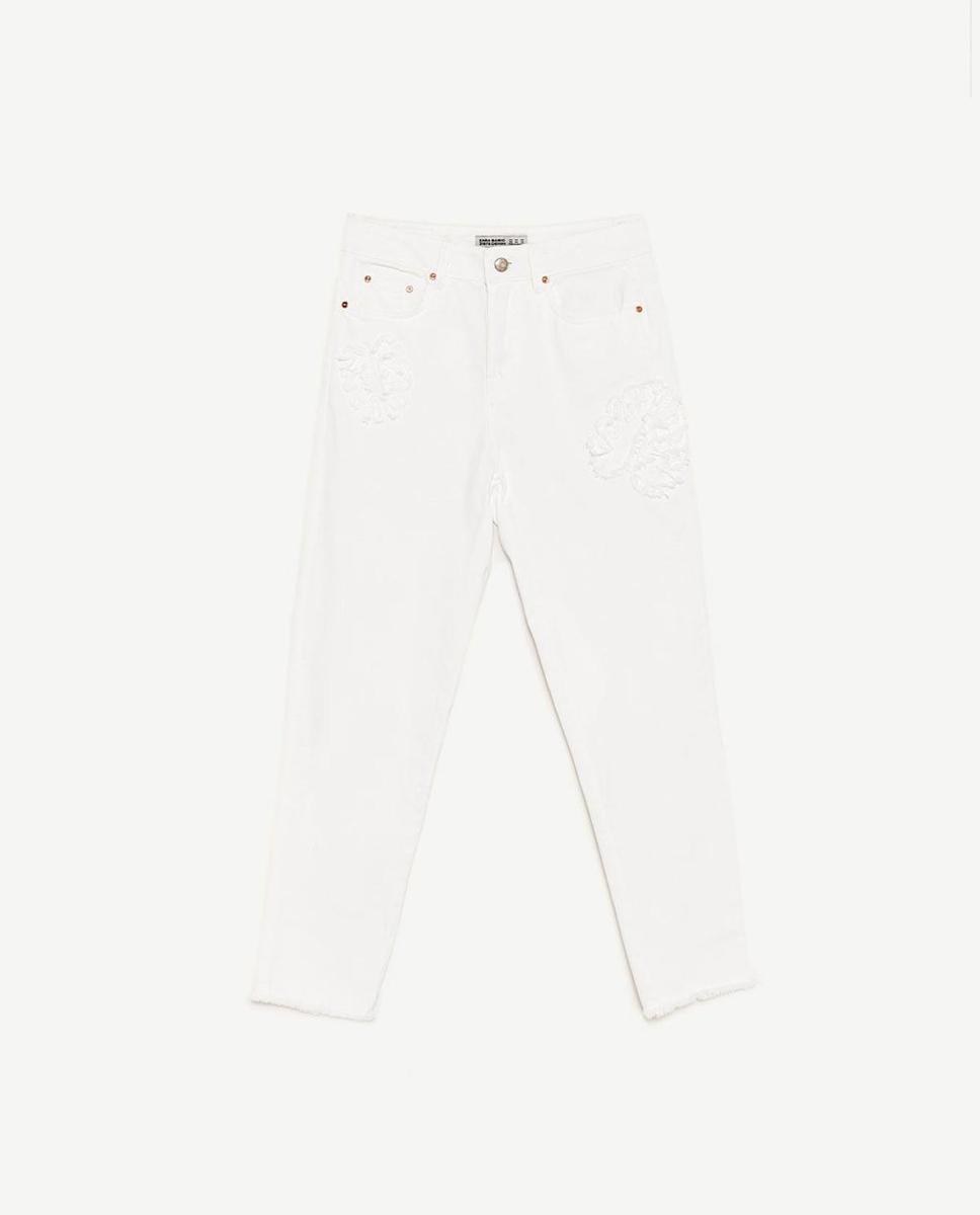 Rebajas Zara: jeans blancos