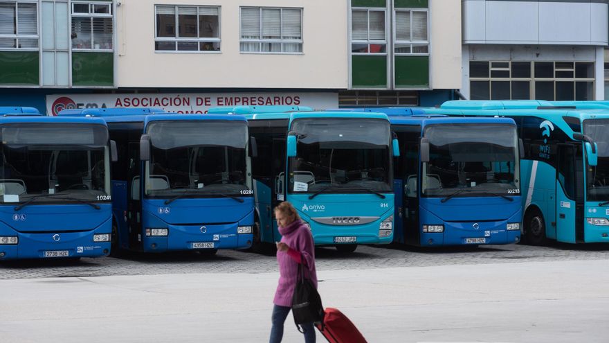 Suspendida la jornada de huelga de autobuses de este lunes