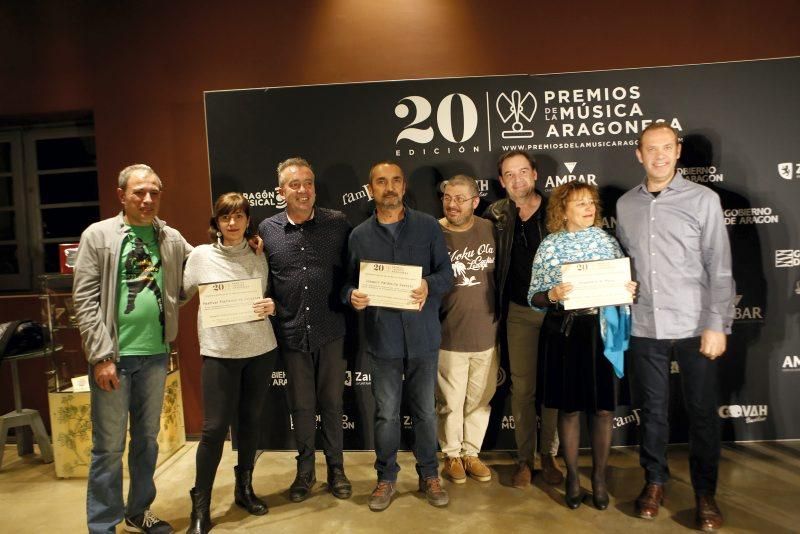Nominados a los Premios de la Música Aragonesa