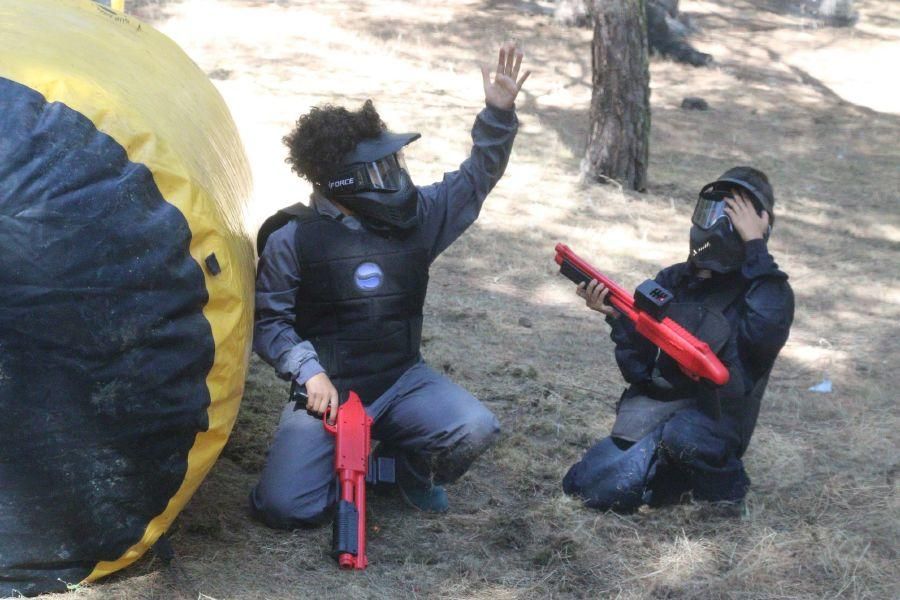 Competición de paintball en Valorio