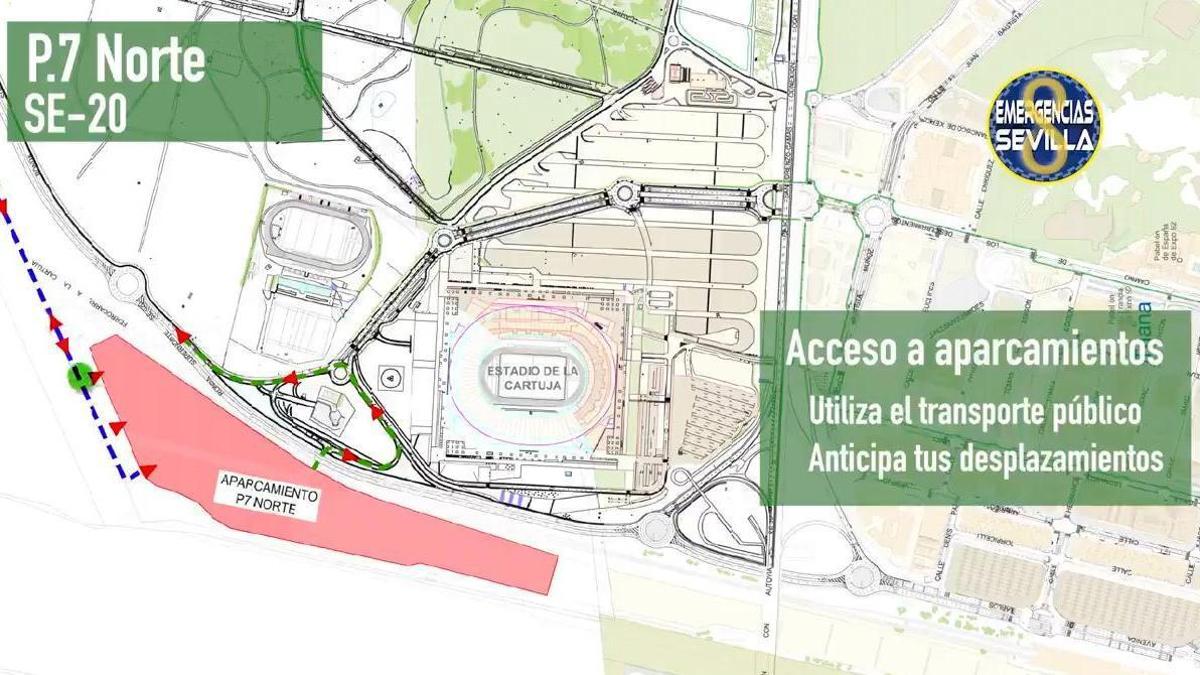 Vídeo | Cómo llegar al estadio de la Cartuja para el Real Betis-Real Sociedad
