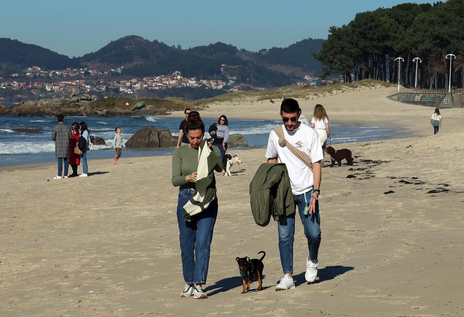 Los termómetros superan los 20 grados en las cuatro provincias gallegas