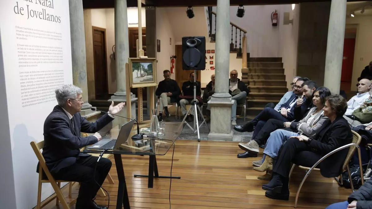 La Casa Natal de Jovellanos de Gijón incorpora a su exposición "Domingo en Somió", del pintor local Juan Martínez Abades