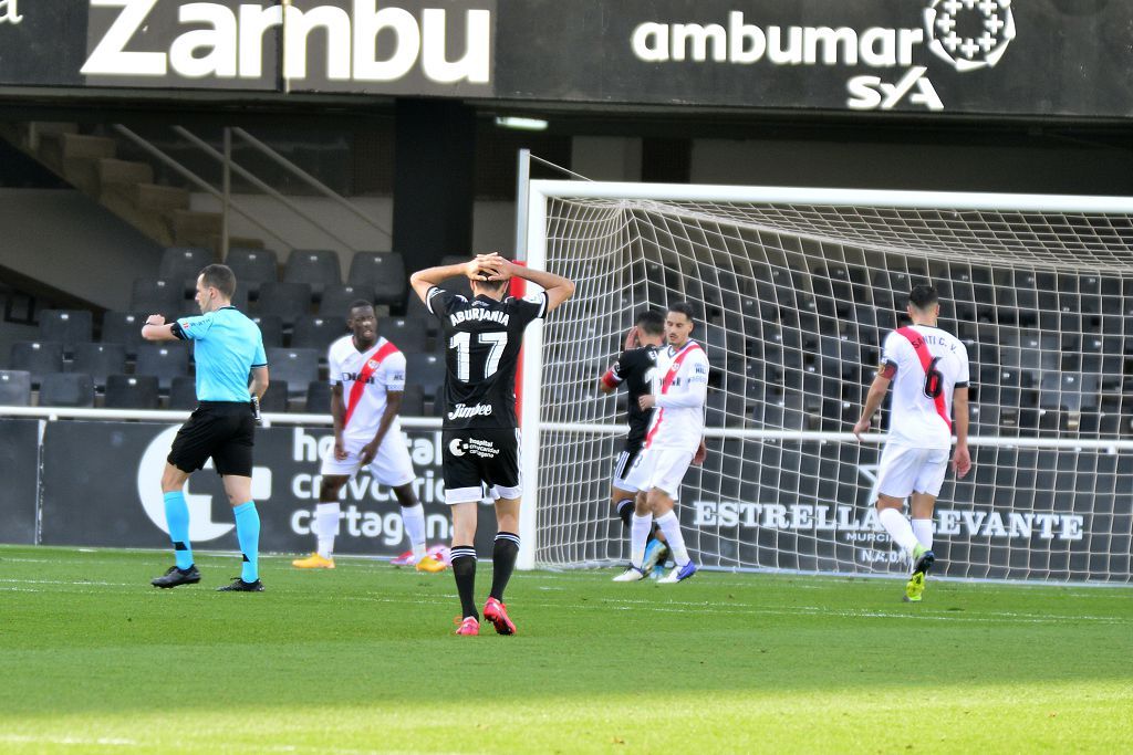 El Cartagena planta cara al Rayo Vallecano