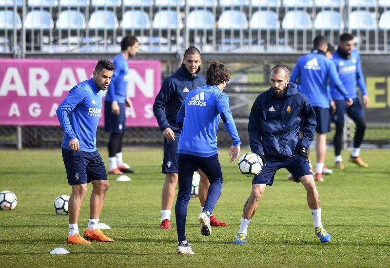 Entrenamiento del Real Zaragoza