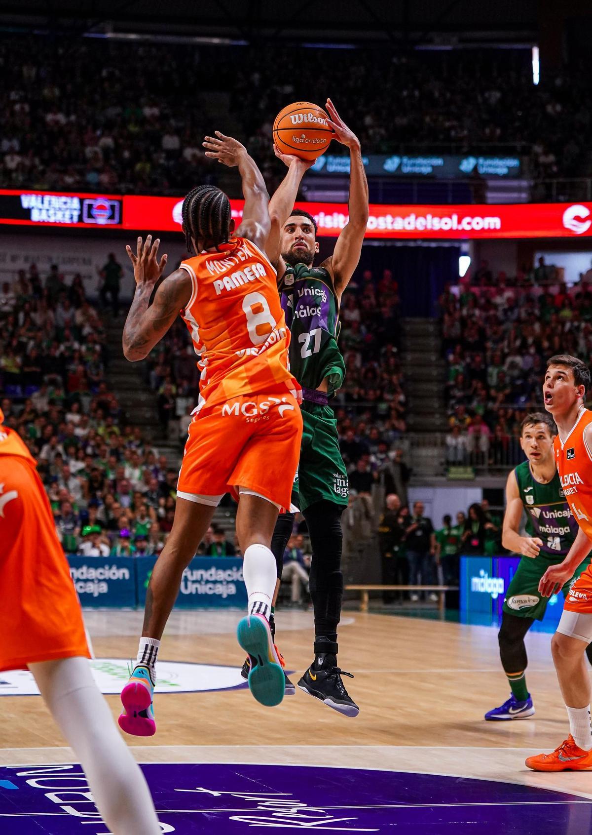 El Unicaja-Valencia de Liga Endesa, en imágenes El Unicaja-Valencia de Liga Endesa, en imágenes