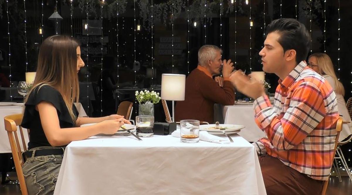 La cita entre Rallada y Daniel en 'First Dates'