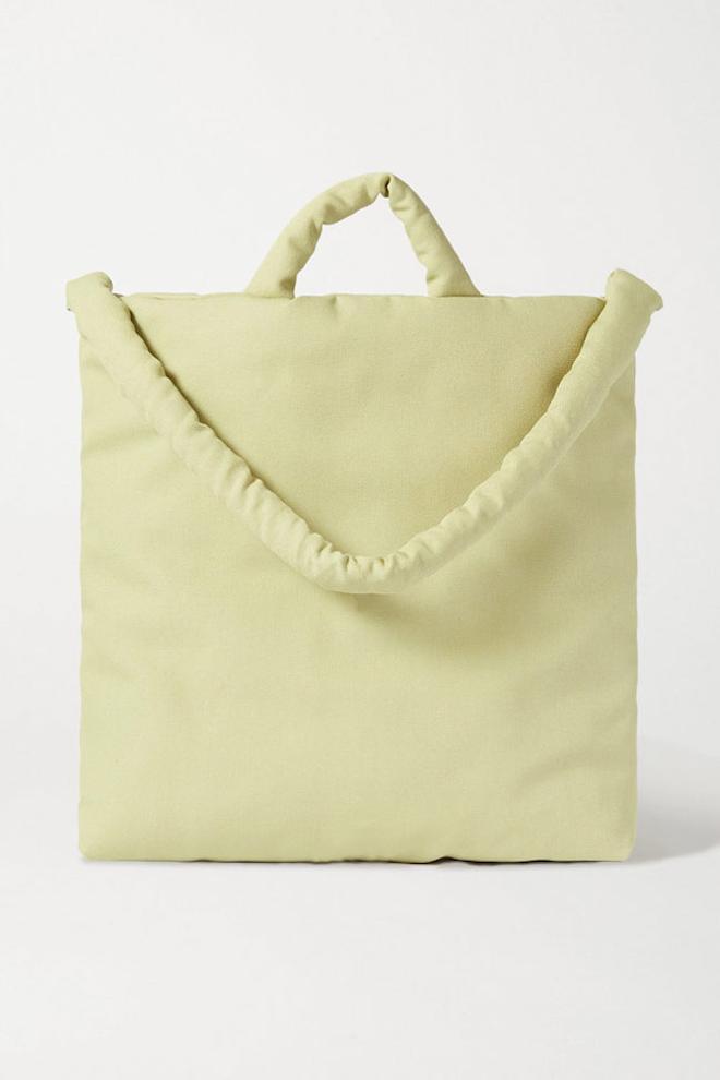 'Shopping bag' acolchado de lona, de Kassl Editions