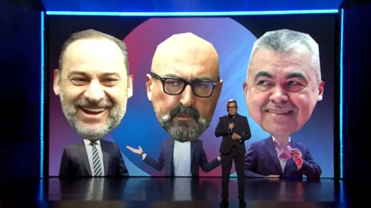 TVE se ríe de la supuesta corrupción del PSOE con Ábalos y Cerdán interpretando 'La mordidita'