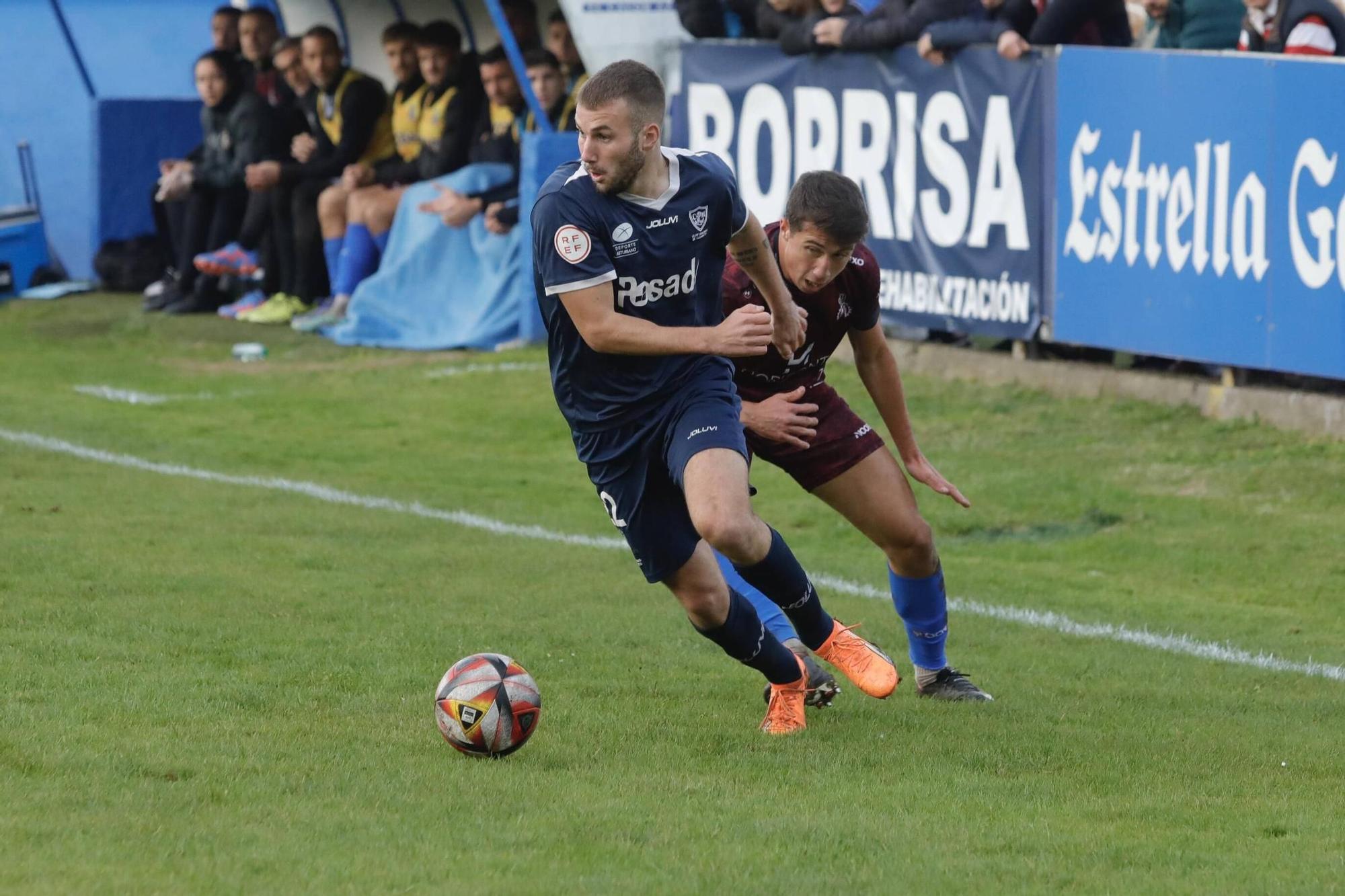 EN IMÁGENES: Así ha sido el derbi comarcal entre Marino y Avilés (0-0)