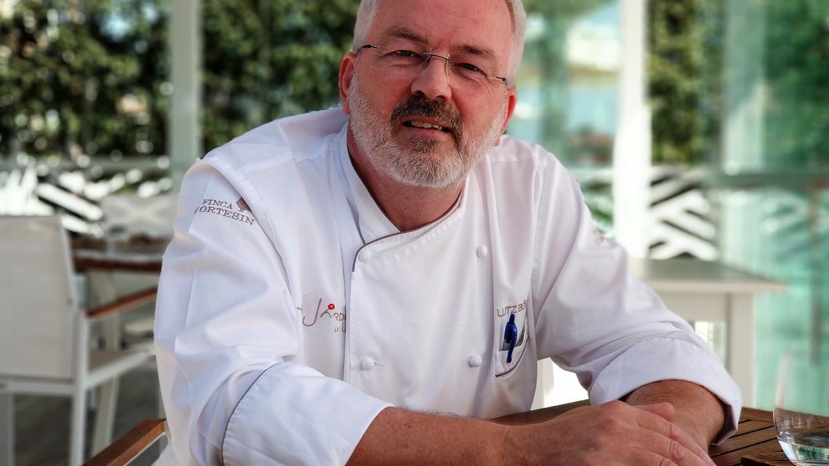 El cocinero Lutz Bösing, en Finca Cortesín, Casares, Málaga.