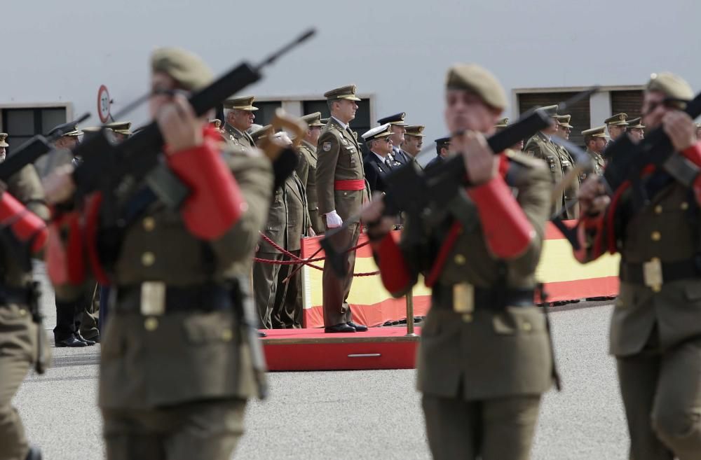 El general Aznar se despide de Balears