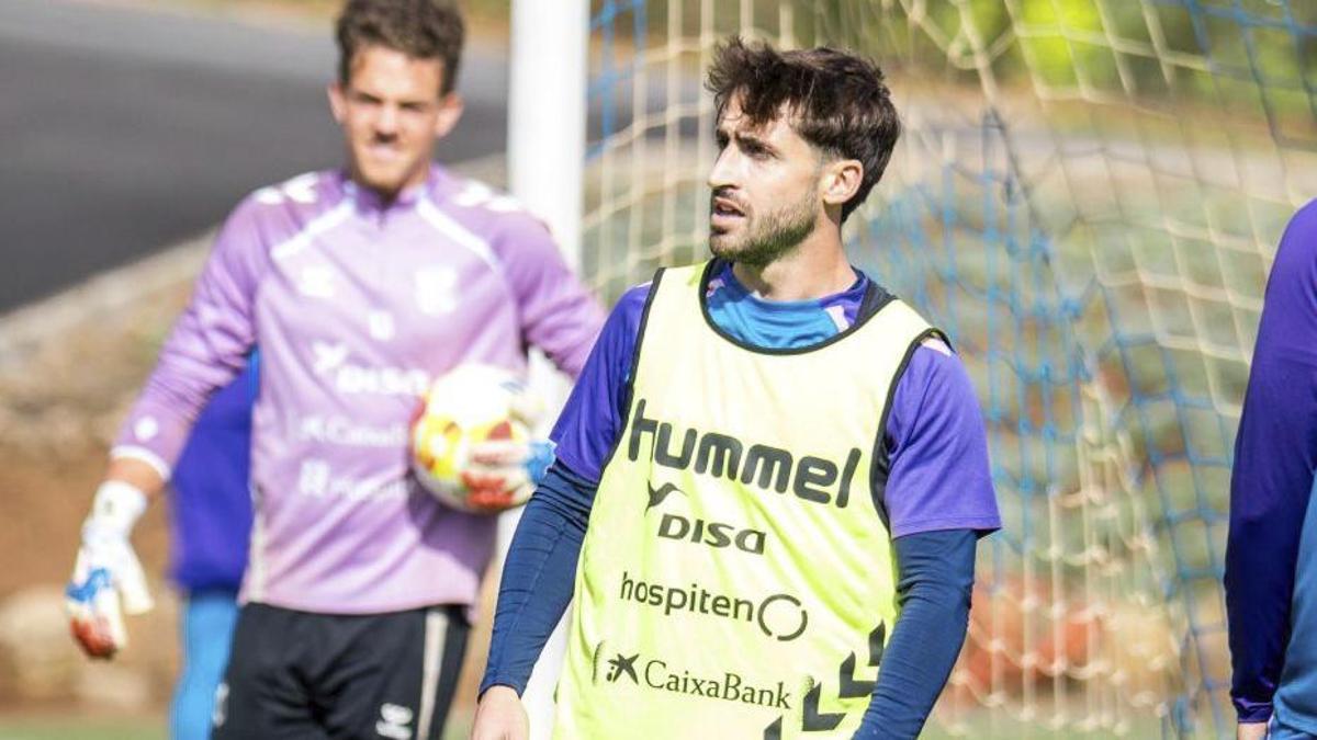 Nacho Gil, ayer en Geneto. | CDT