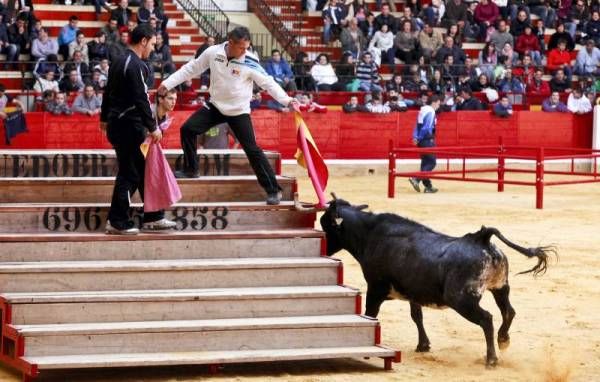 Vaquillas y rejones en la Feria San Jorge