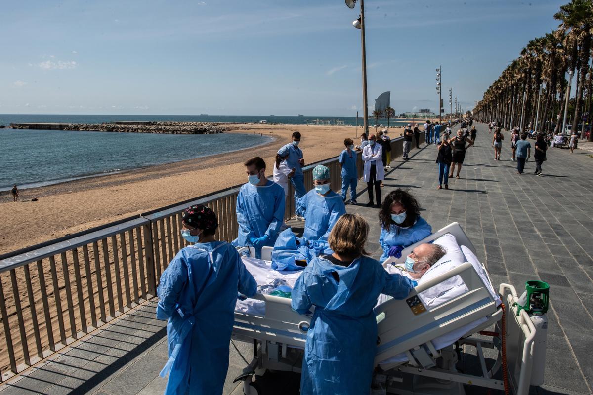 La tercera onada frena els comiats de familiars a malalts hospitalitzats amb Covid