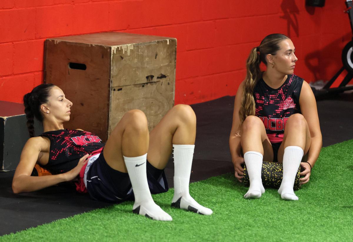 Totes les fotos del primer entrenament del Manresa CBF al Congost