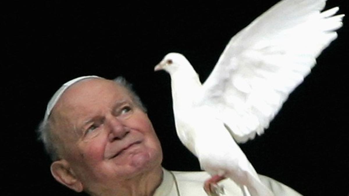 Juan Pablo II en el Vaticano en el 2005. REUTERS