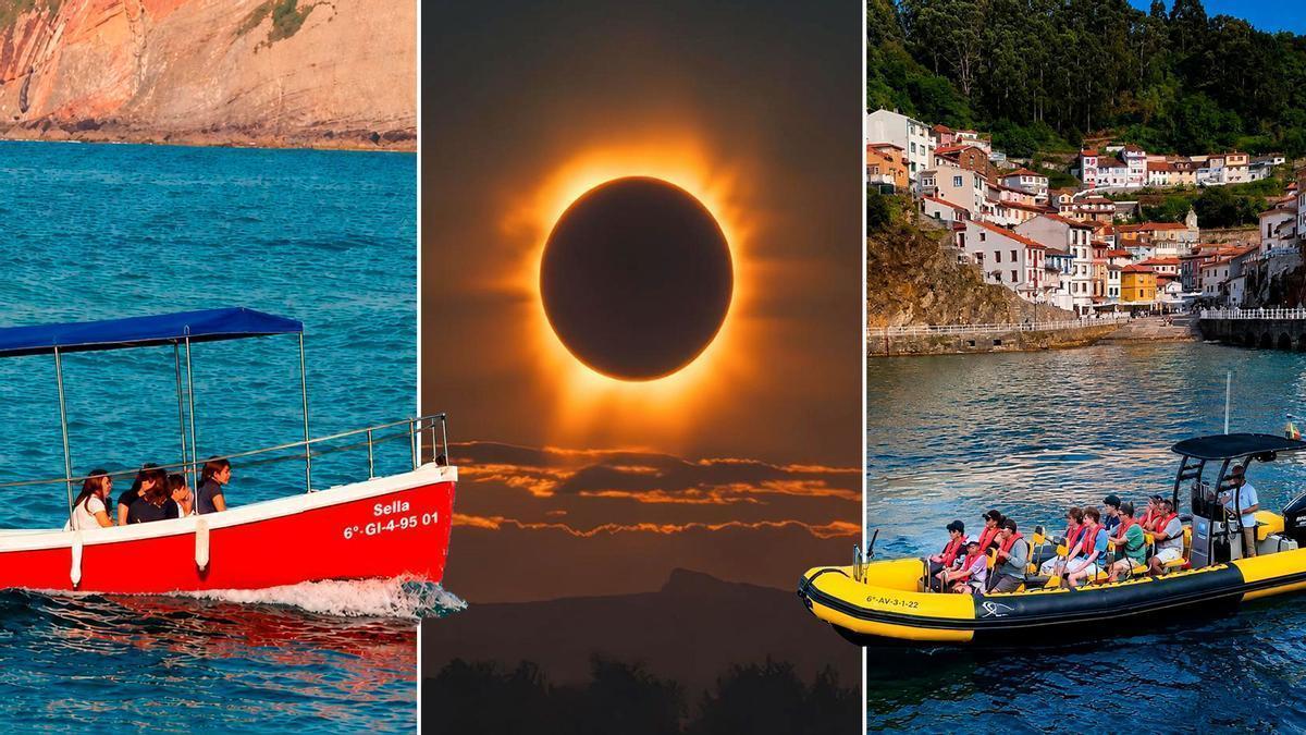 Asturias será el paraíso del eclipse desde el mar para turistas de medio mundo.