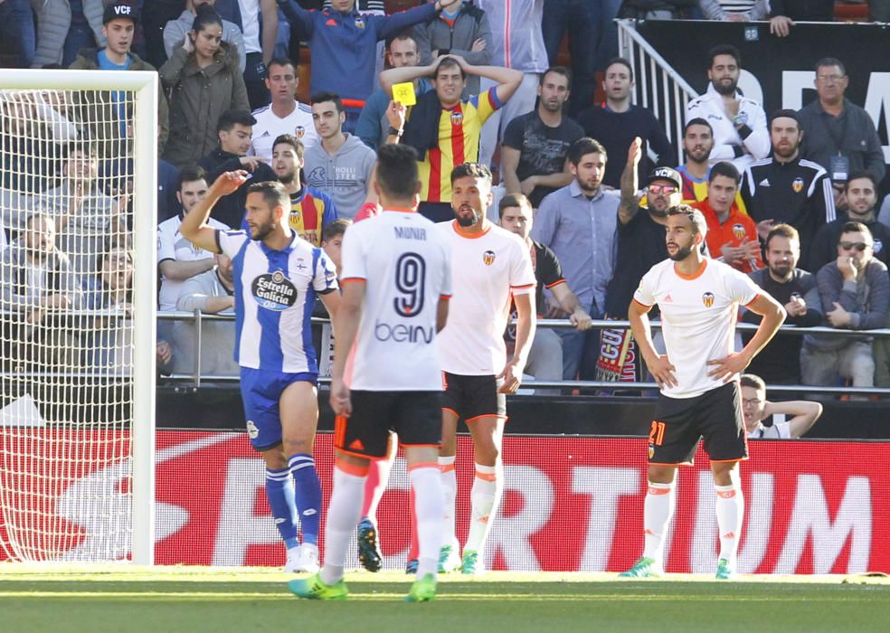 Valencia - Deportivo, en imágenes