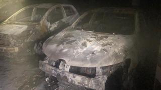 Un herido y varios coches calcinados tras un incendio en un garaje de Las Palmas de Gran Canaria