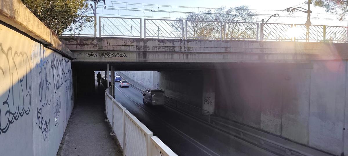 El pont de la Ronda Sud.