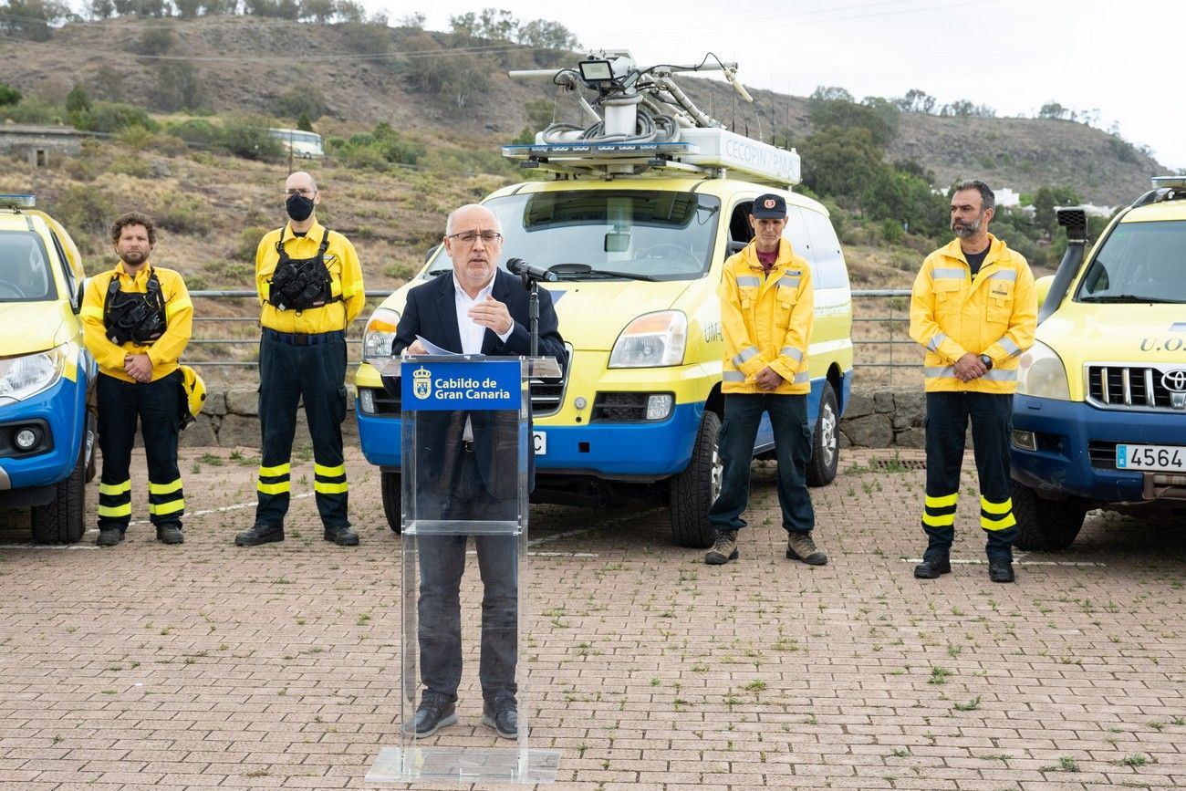 Presentación de la campaña contra incendios en Gran Canaria