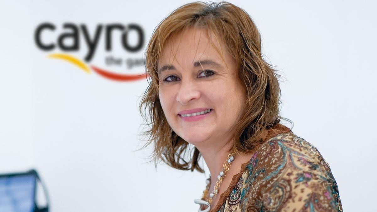 La CEO de Juguetes Cayro, Rosario Carrió, en las oficinas de la empresa