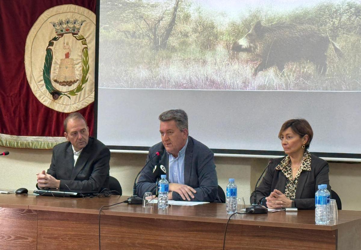 Presentación del balance del plan de control de la sobrepoblación de jabalíes
