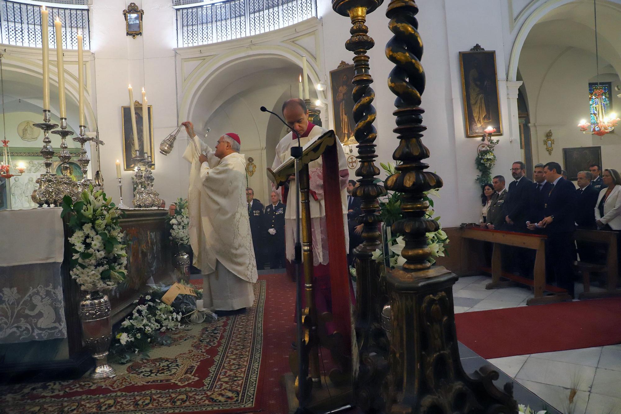 Festividad de San Rafael en la iglesia del Juramento