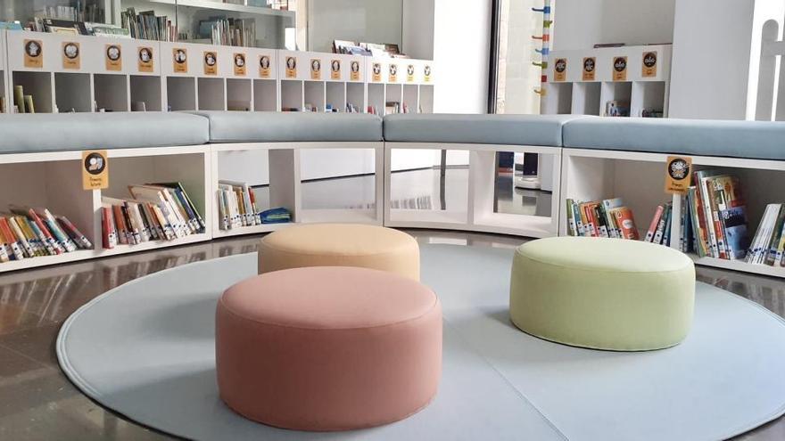 La sala infantil de la biblioteca Carles Morató de Solsona