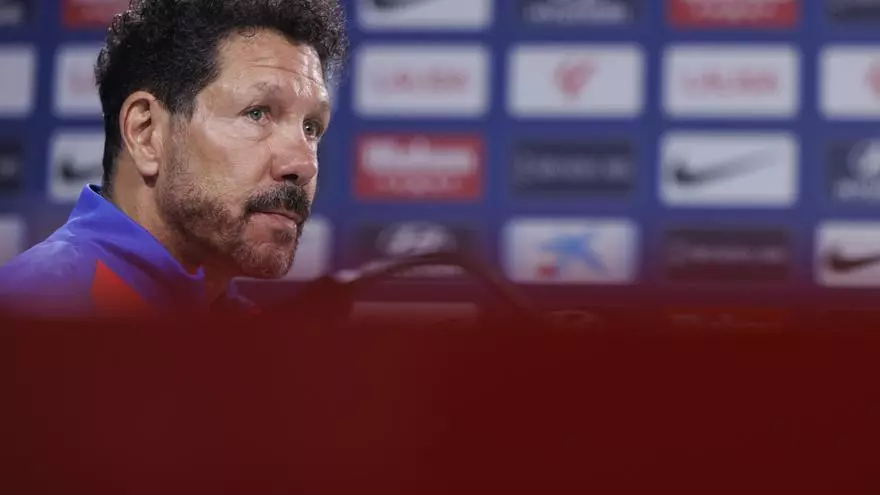 Simeone prevé otro mercado de fichajes potente del Atlético