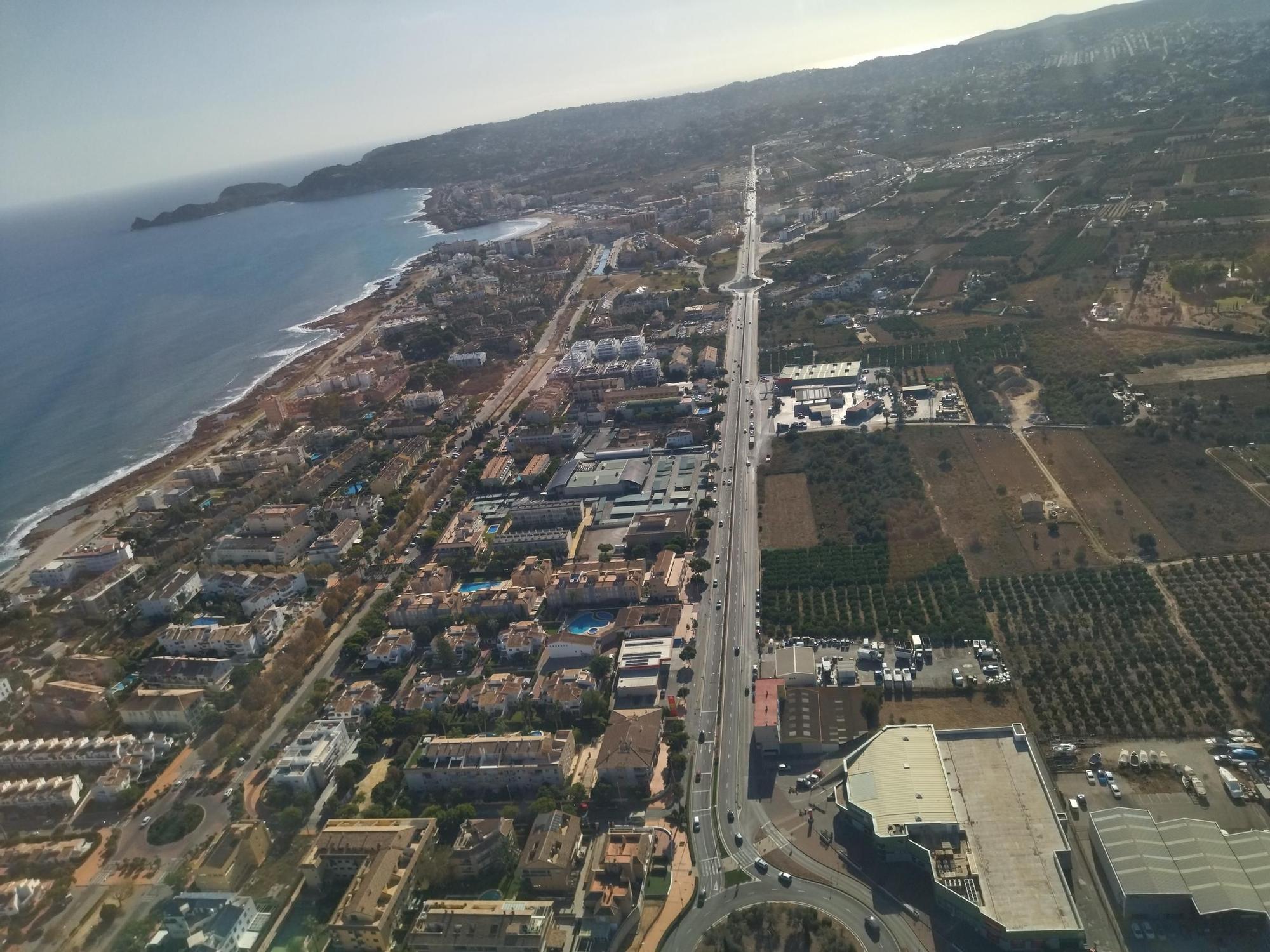 Xàbia, al vuelo