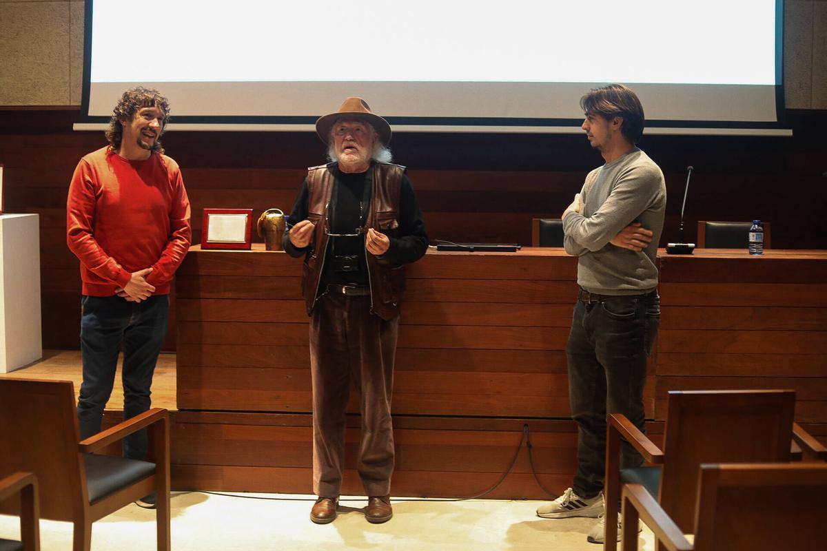 Zamora. Entrega del Cencerro de Oro a Eugenio Monesma
