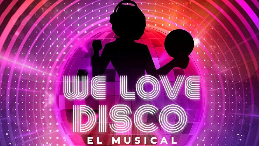 Cartel promocional de 'We love disco'