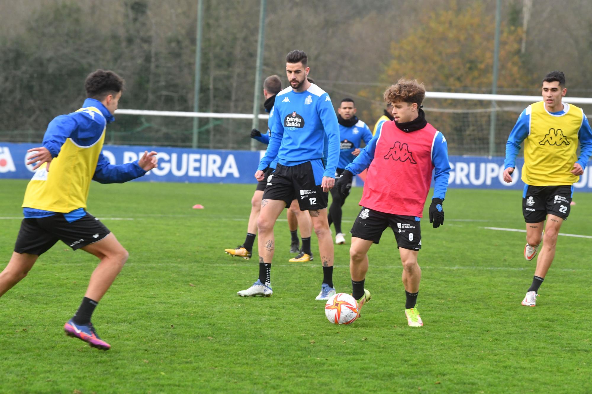 El Dépor regresa a los entrenamientos con cinco bajas