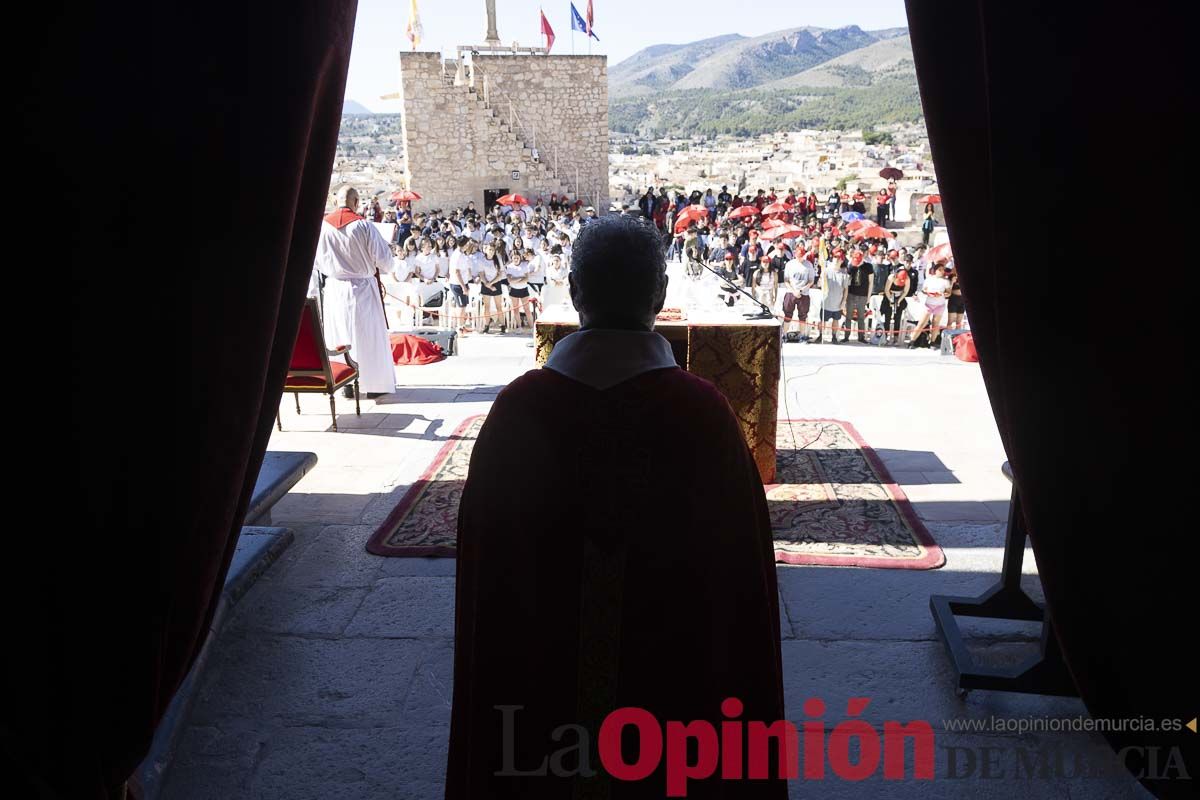 Peregrinación de alumnos de Religión de Secundaria y Bachillerato a Caravaca