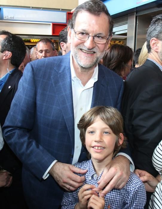 Mariano Rajoy inicia la precampaña en Málaga