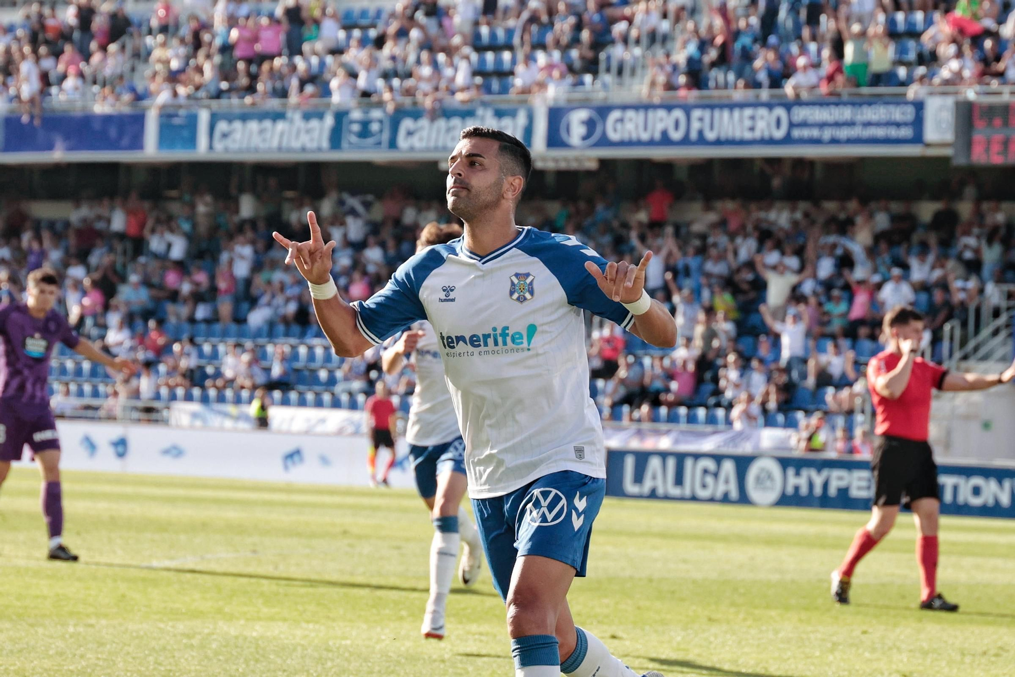 Partido de Liga CD Tenerife-Real Valladolid