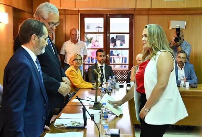 15/06/2019 TUNTE. SAN BARTOLOME DE TIRAJANA. Constitución del ayuntamiento de San Bartolomé de Tirajana.   Fotógrafa: YAIZA SOCORRO.  | 15/06/2019 | Fotógrafo: Yaiza Socorro