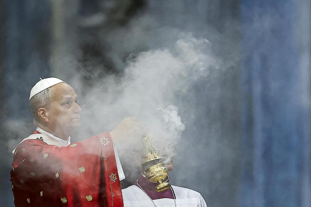 O Papa, no Vaticano, nunha homilía.