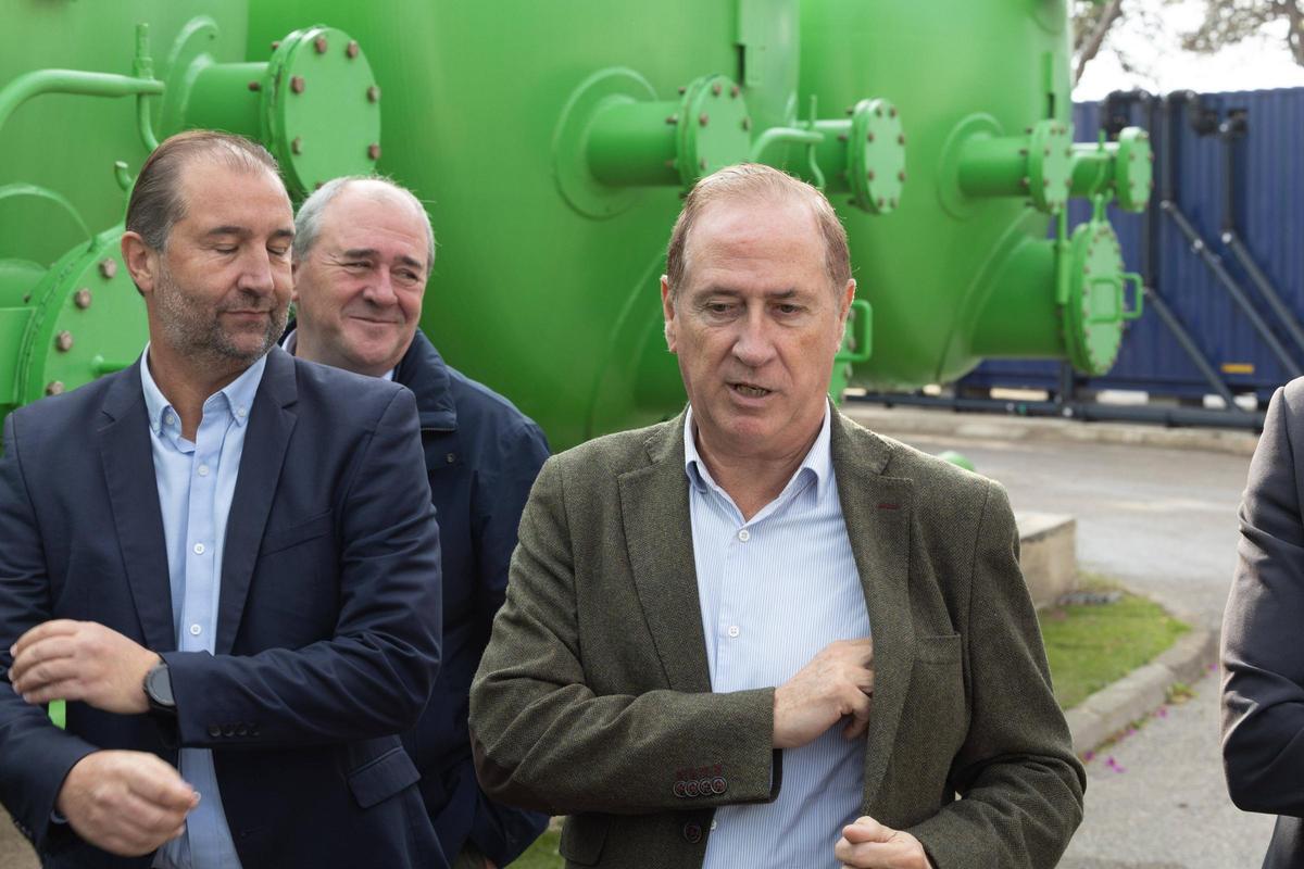 Todas las imágenes de la puesta en marcha de la desaladora de Sant Antoni